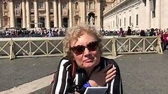 Mabel Katz - Being with Pope Francis today was very...