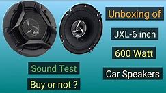 JXL 3 way 6 inch car speakers 1690 Coaxial 600 Watt || front door woofer Installation best quality