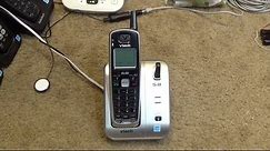 Vtech 5.8 GHz Analog Cordless Phone model CS5111| Initial Checkout