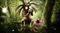 Skull Kid Playing Ocarina and Laughing For 1 Hour and 7 Minutes - The Legend Of Zelda: Majora's Mask