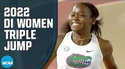 Jasmine Moore breaks Triple Jump collegiate record - 2022 NCAA Indoor