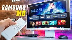 The Best Home Office Monitor & TV!? (Samsung M8 - 32" 4K)