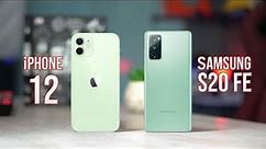 iPhone 12 vs Samsung Galaxy S20 FE 5G || Full Comparison