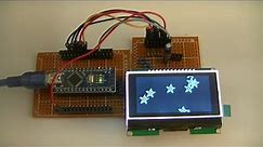 Interfacing Arduino with ST7565 LCD display 128x64 pixel