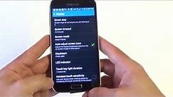 Samsung Galaxy S5: How to Enable Screen Touch Sensitivity When Using Gloves