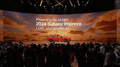 The all-new 2024 Subaru Impreza Global Reveal.