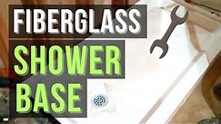 How To Install FIBERGLASS SHOWER BASE On CONCRETE Floor