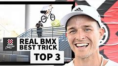Real BMX Best Trick: TOP 3 | X Games California 2023