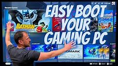 Start Your Gaming PC Like a Console | How to Boot Hands-Free Guide