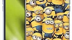 Head Case Designs Officially Licensed Despicable Me Pattern Funny Minions Soft Gel Case Compatible with Apple iPhone 13 Pro Max