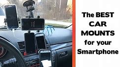 The Best Place To Mount Your Smartphone In Your Car? Car Mount Review 2017