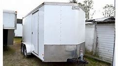 USED: 2013 7x14 Haulmark Enclosed Trailer | Cargo Trailer