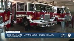 Tucson Fire designated one of the top 100 best public fleets in North America
