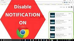 how to block notifications on chrome \ turn off notifications on google chrome