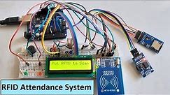 RFID RC522 Based Attendance System Using Arduino with Data Logger