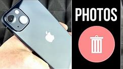 How to Permanently Delete Photos or Videos on iPhone 13, iPhone 13 mini, iPhone 13 Pro, Pro Max