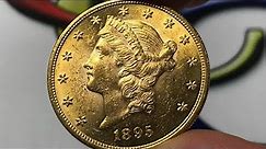 1895 U.S. 20 Dollar Gold Coin • Values, Information, Mintage, History, and More