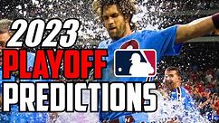 2023 MLB Playoff Predictions (September)