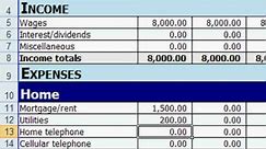 Free Excel Personal Budget Template