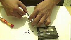 How to repair VHS,8mm,Hi8,VHS-C or miniDV Video Tapes in 2 Min! איך לתקן קלטת וידאו בשתי דקות!