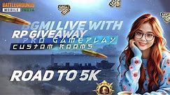 🔴RP GIVEAWAY -THANKU SO MUCH FOR 5K-😍- SHORTS STREAM- #bgmi #shortslive #shortsfeed #bgmilive #pubg