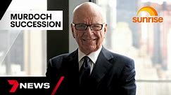 Rupert Murdoch steps down as Fox and News Corp chairman | 7 News Australia