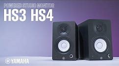 Yamaha HS3/HS4 High-Quality Compact Studio Monitors for the Uncompromising Creator