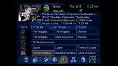 DirecTV channel guide clips from May 15, 2003