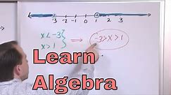 Lesson 1 - Real Numbers And Their Graphs (Algebra 1 Tutor)