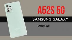 Samsung Galaxy A52s 5G | Unboxing & setup + first impressions!