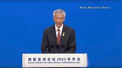 PM Lee Hsien Loong at the Boao Forum for Asia Annual Conference 2023