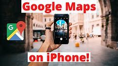 How to Use Google Maps, Traffic, GPS on ALL iPhones