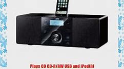 JVC RDN1 Micro Portable CD System For ipod iphone USB MP3/WMA Direct Dock