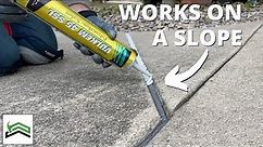 How To Seal A Gap Between Concrete Slabs