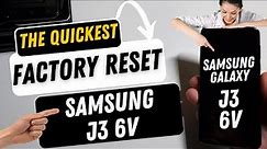 How to Factory Reset Samsung Galaxy J3 6V - Hard Reset Old Andoid Phone