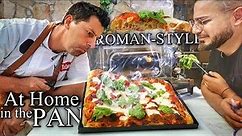 Homemade PIZZA ROMA-STYLE in the Pan | Perfect Easy Recipe