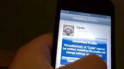How to get Cydia on iPod 4 6.1.6 no computer