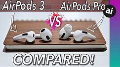 AirPods 3 VS AirPods Pro! FULL COMPARISON!