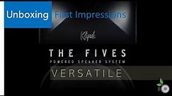 Klipsch The Fives Unboxing and First Impressions, Overview, Review of this versatile powered speaker