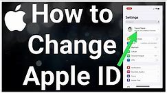 How To Change Apple ID Without Losing Data