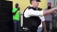 Dancing policeman goes viral