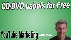 How to Make CD and DVD Labels for Free