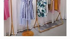 Simple clothing store display rack women's clothing store shelf hanger
