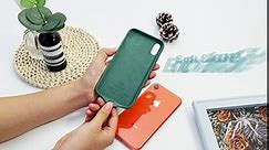 OTOFLY iPhone XR Case, [Military Grade Drop Protection] Premium Soft Liquid Silicone Rubber Full-Body Protective Bumper Case for iPhone XR 6.1 inch （Pine Green）