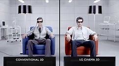 LG Cinema 3D vs Active 3D: Screentest #3 -- Battery cord