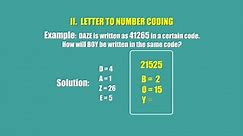 Logical Reasoning Video: Coding-Decoding Questions |videos