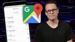 How to use the Google Maps Saved Lists feature