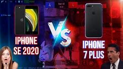 Iphone se 2020 vs iphone 7 plus || full gameplay play video 2024