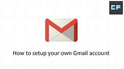 How to set up a Gmail account