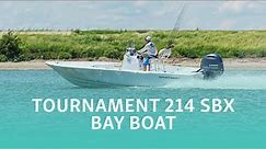 Tournament 214 SBX Bay Boat